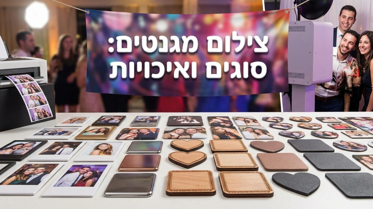 צילום מגנטים: סוגים ואיכויות